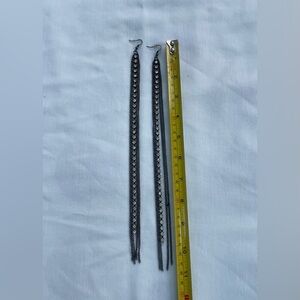 Dangly Rhinestone Earrings